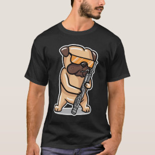 Hund Spela BasSnart T Shirt