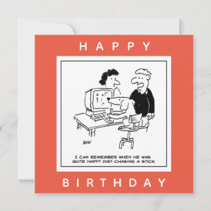 Hund Spela upp en Tecknad för datorspel Kort