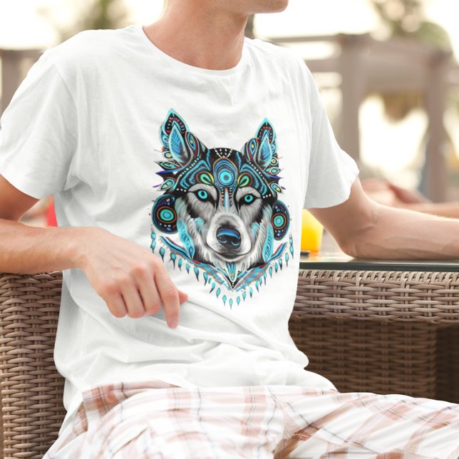 Hund Spirit Animal T-Shirt (Skapare uppladdad)