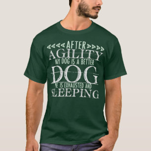 Hund Sports Agilia sa att djur kärlek T Shirt