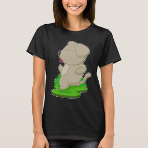 Hund Springer Running Sports T Shirt