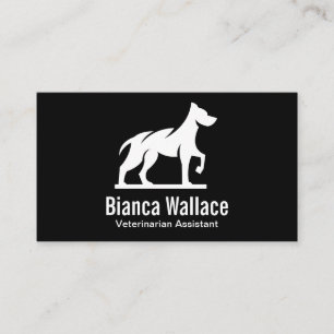 Hund ständiga Logotyp Visitkort