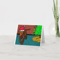 hund steals candycane