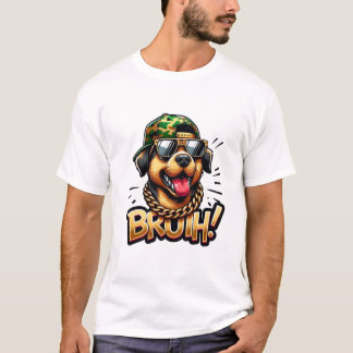 Hund stil T-skjorta T Shirt