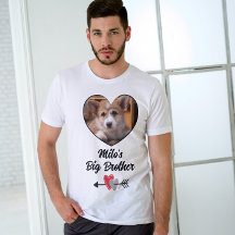 Hund storebrors fotopersonlig T-Shirt