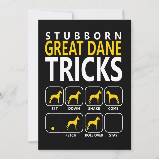 hund | Stubborn Great dane-stammarna Meddelande (Framsida)