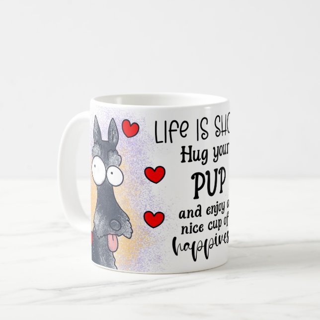 Hund Sublimering mugg (Framsida vänster)