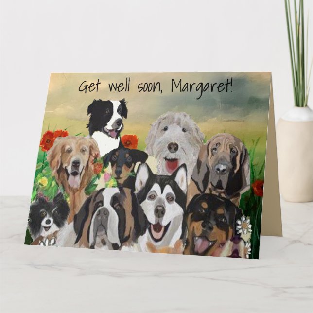 Hund supportfack kommer snart kort (Framsida)
