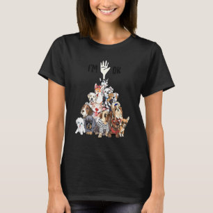 Hund Surround Hund Im Ok Kärlek Puppy T Shirt