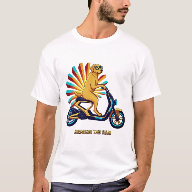 Hund Swagger som ger Roar Hund T-Shirt (Framsida)