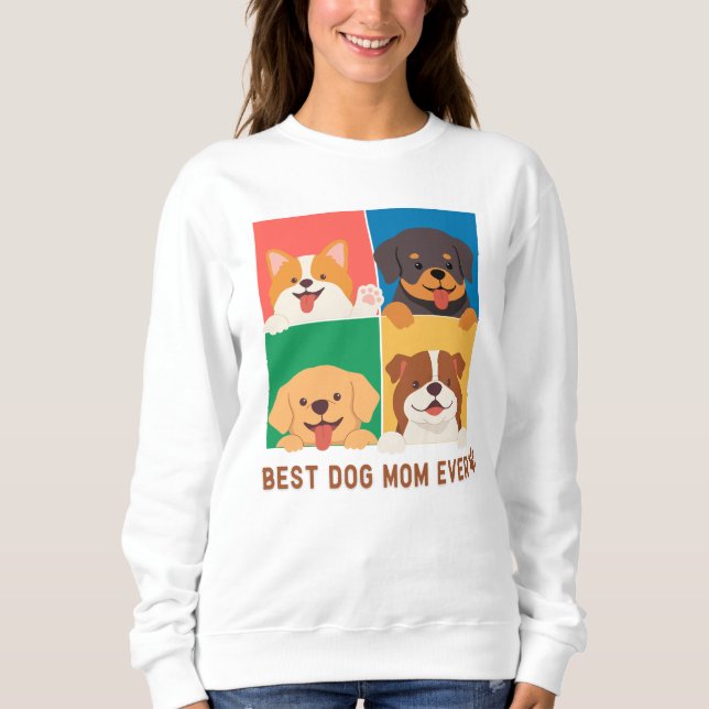 Hund Sweatshirt Perfekt Pet Owner Gift T Shirt (Framsida)