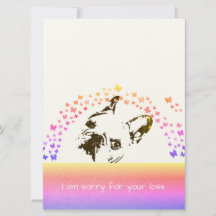 Hund Sympathy Card