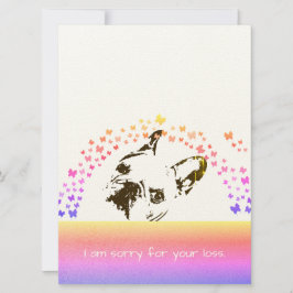 Hund Sympathy Card