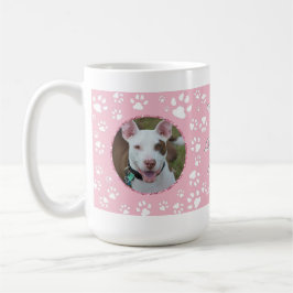 Hund Sympathy Memorial Rosan Bilder Paw Skriv ut Kaffemugg