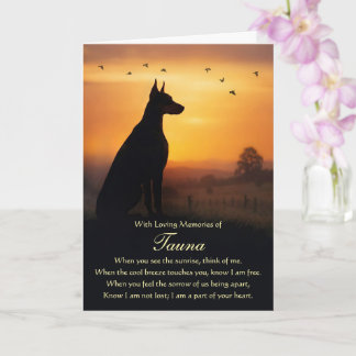 Hund Sympati Doberman Pinscher Anpassat Hundnamn Kort