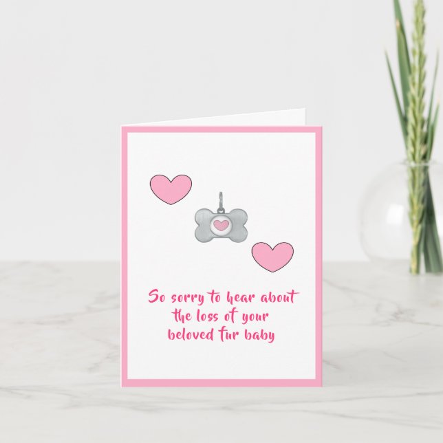 Hund sympatikort per dalDesignNZ Kort (Framsida)