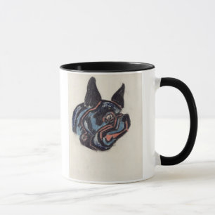 Hund T35228 (pastell på papper) Mugg