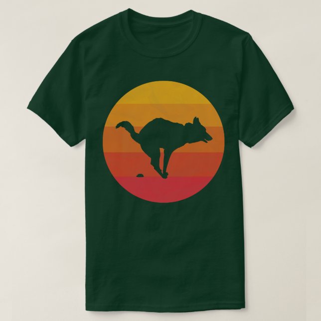 Hund T Shirt (Design framsida)