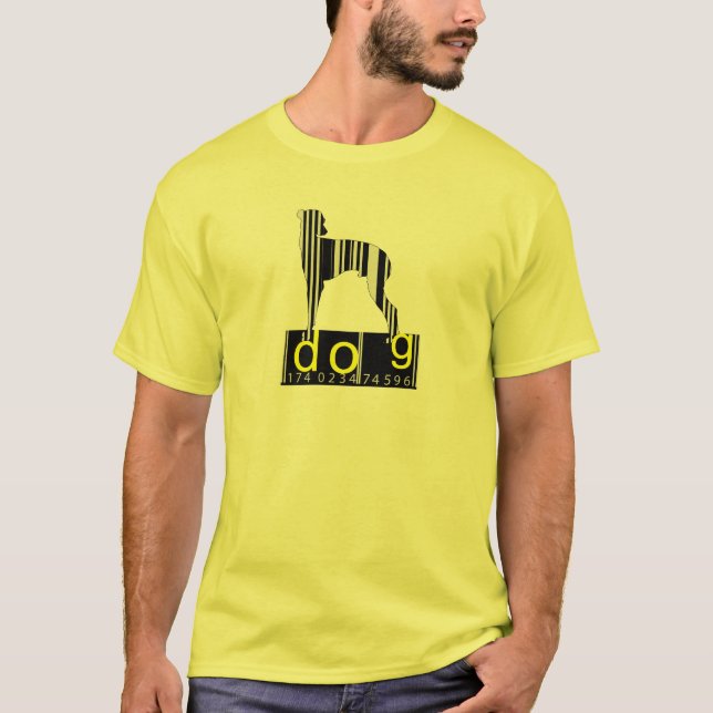 Hund T-shirt (Framsida)