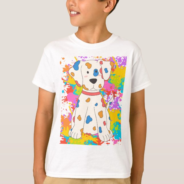 hund t shirt (Framsida)