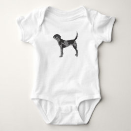Hund T-Shirt Baby Bodykostym