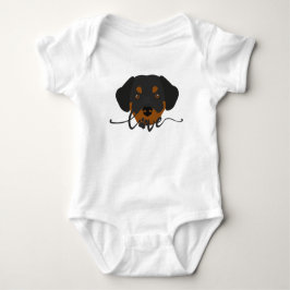 Hund T-Shirt Baby Bodykostym