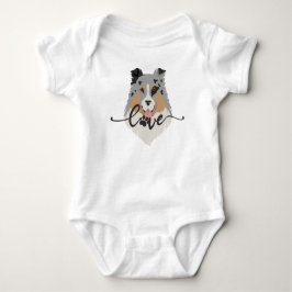 Hund T-Shirt Baby Bodykostym