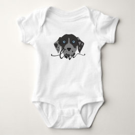 Hund T-Shirt Baby Bodykostym