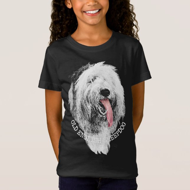 Hund T-shirts och gåvor av Sheepdog Puppy (Framsida)