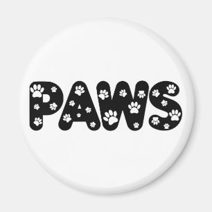 Hund Tass Anpassningsbar Text Magnet