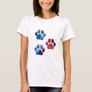 HUND TASS AVTRYCK - BLÄCK i VATTEN T Shirt