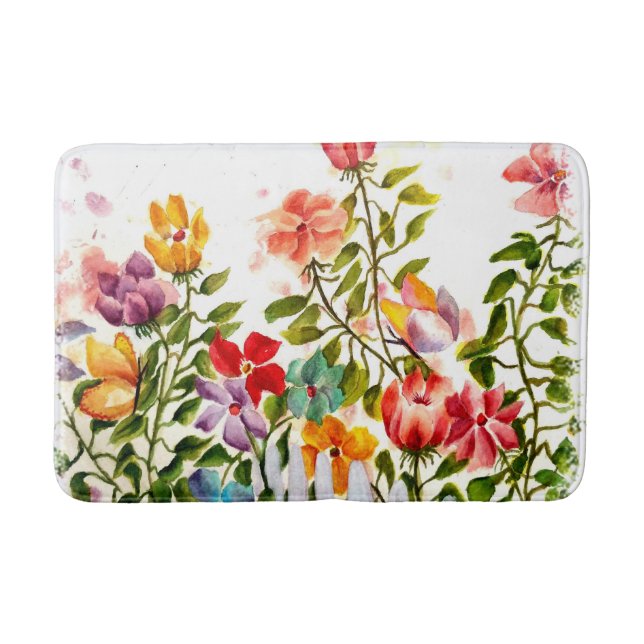 HUND TASS AVTRYCK MED GARDEN FENCE BADRUMSMATTA (Framsidan)