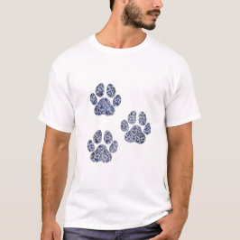 Hund Tass avtryck - portugisiska plattor T Shirt