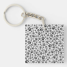 Hund Tass Black and White Polka Dot