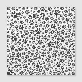 Hund Tass Black and White Polka Dot