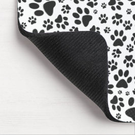 Hund Tass Black and White Polka Dot Musmatta