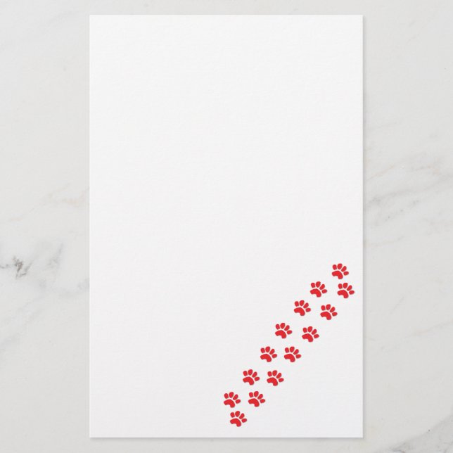 Hund Tass Brevpapper (Framsida)