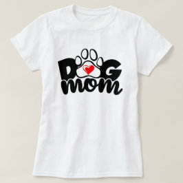Hund Tass Heart T-Shirt