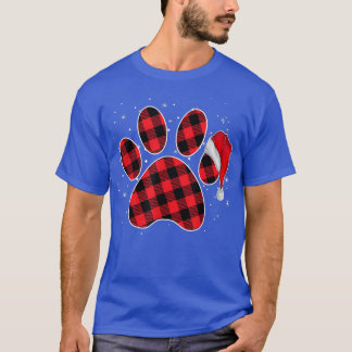 Hund Tass jul Pajamas Red Pput Julafton Familj M T Shirt