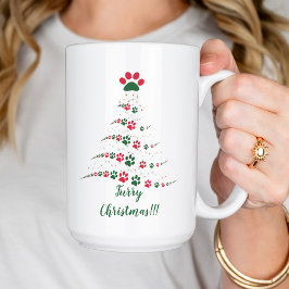 Hund Tass Julgran | Hårig Jul Kaffemugg
