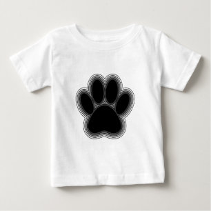 Hund Tass med konturer Tee Shirt