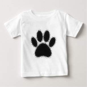 Hund Tass Teckning T-shirt