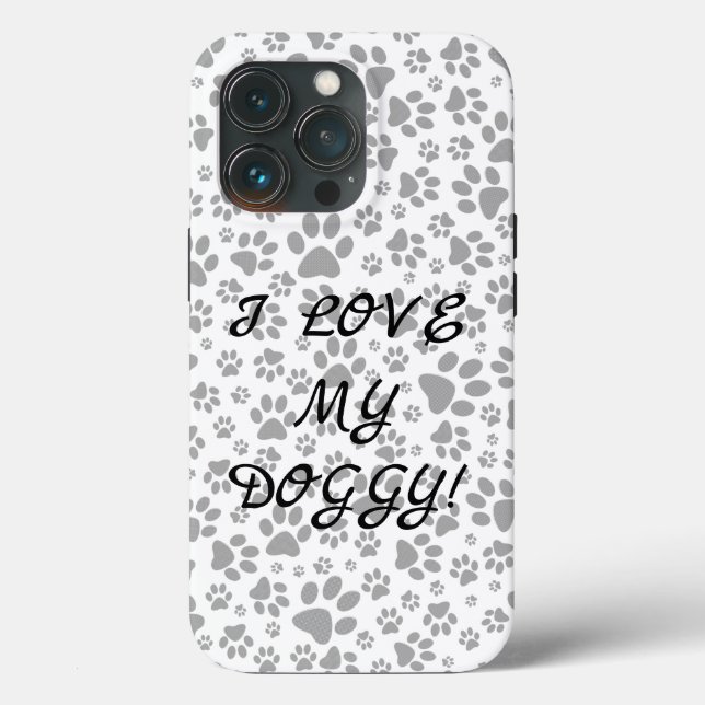 Hund Tassar Black and White Polka Dot Fodral-Mate  (Baksida )