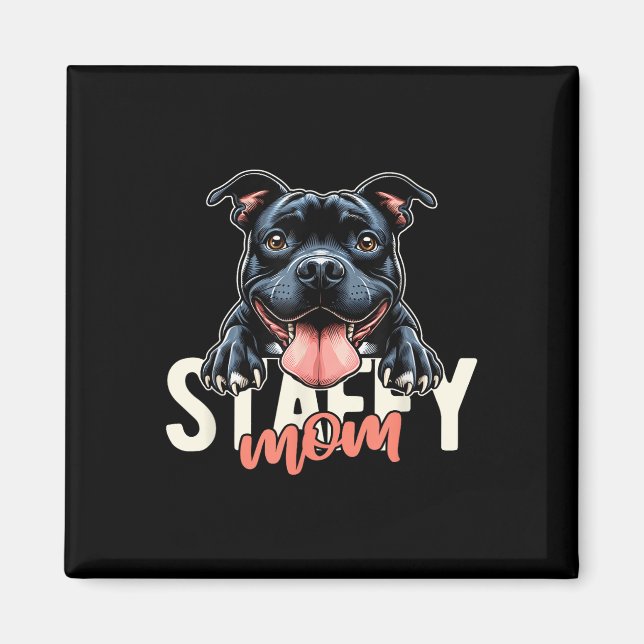 Hund Tattoo F Magnet (Framsidan)