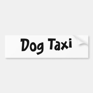 Hund Taxi Bildekal