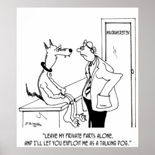 Hund Tecknad 9479 Poster
