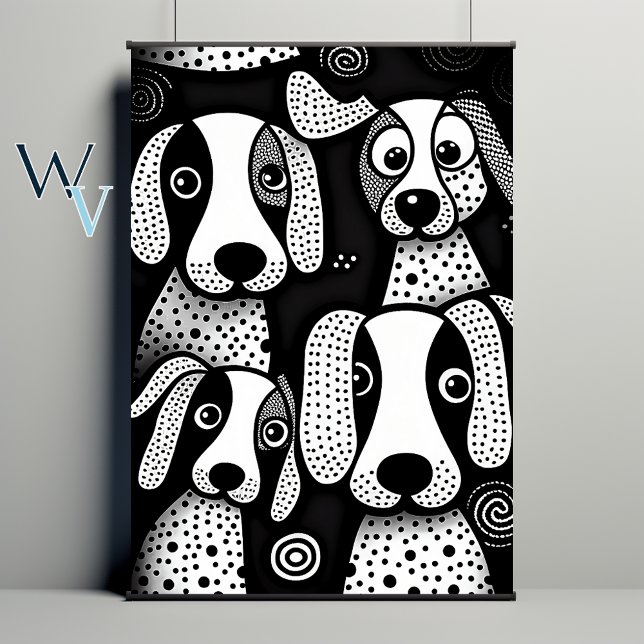 Hund Tecknad Poster (Skapare uppladdad)