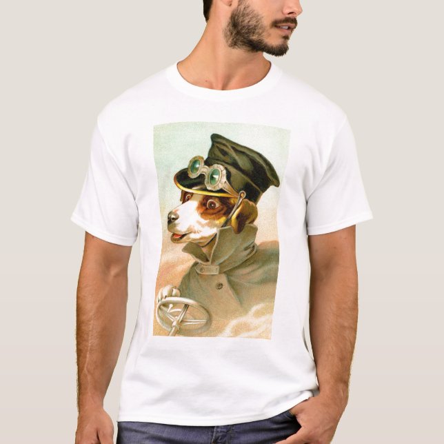 Hund Tee Shirt (Framsida)