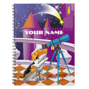 hund telescope anteckningsbok