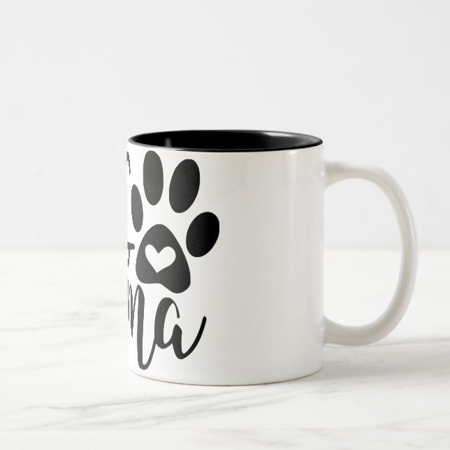 Hund temat kaffe mugg (Höger)